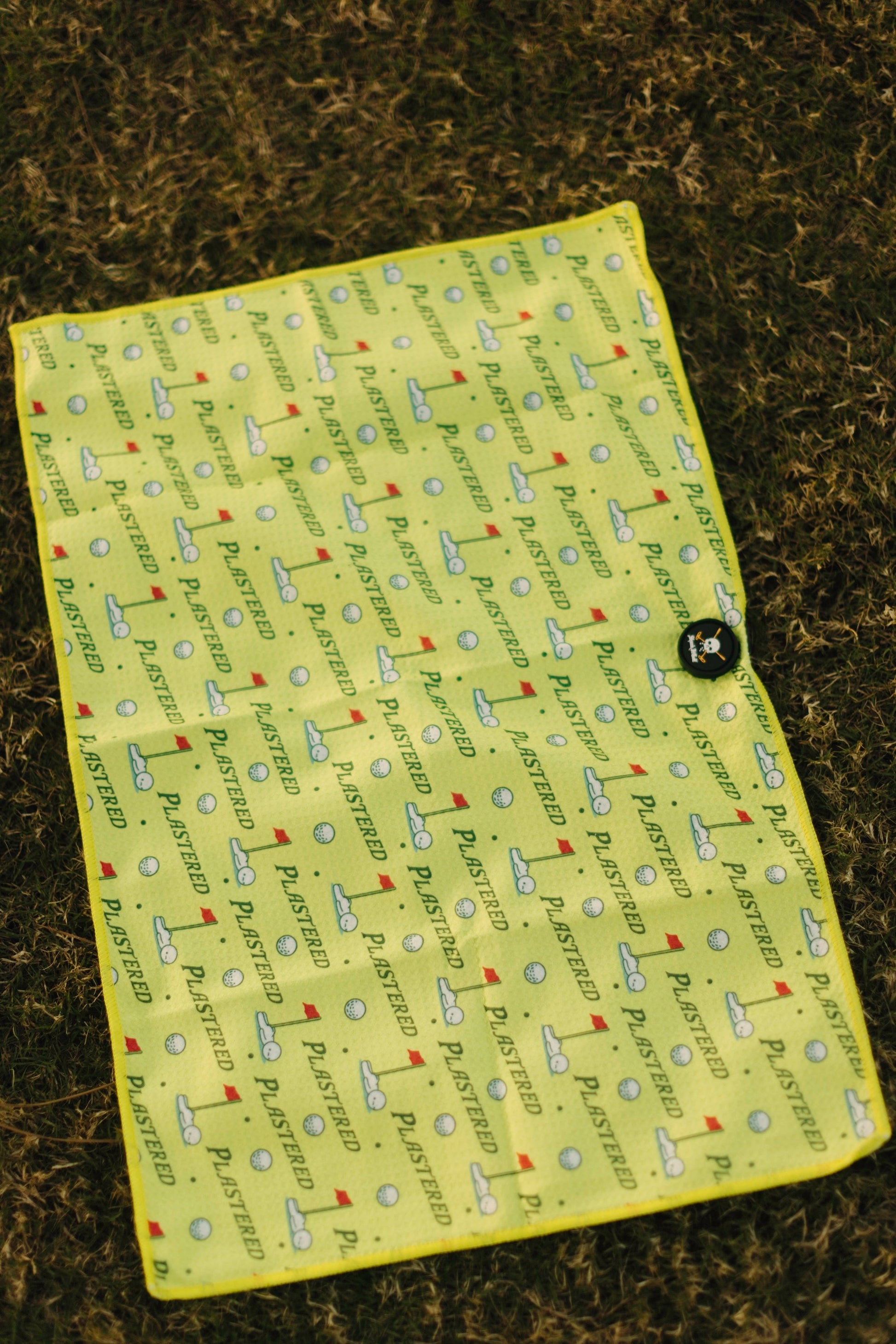 FUSION 2.5 YELLOW/WHITE Golf Towel