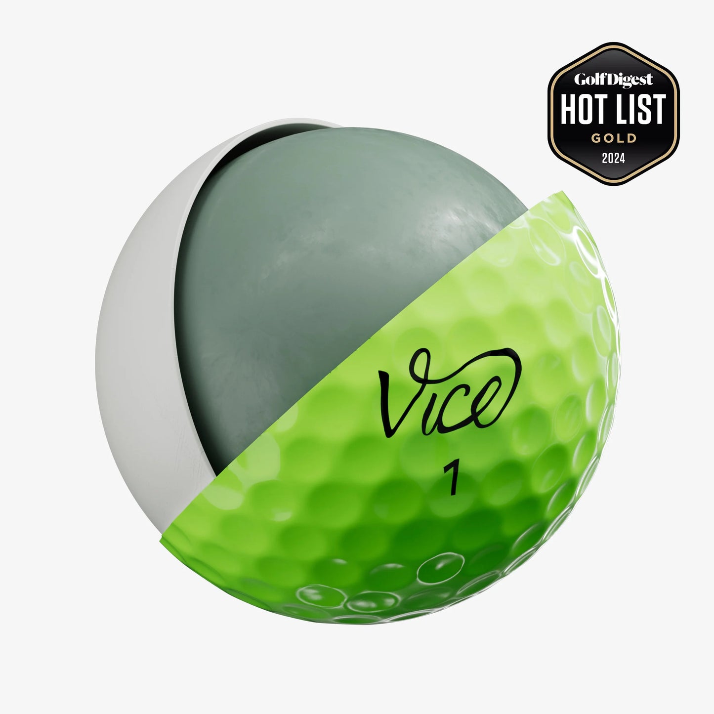 Vice Pro Air 2024 Neon Green Golf Balls