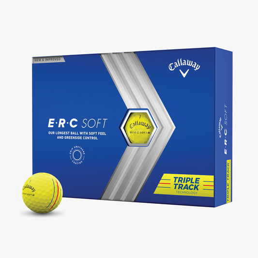 Callaway ERC Soft Triple Track Yellow 2023 Golf Balls