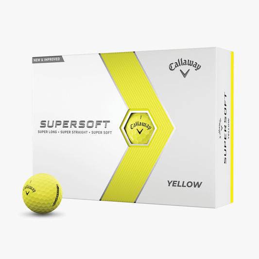 Callaway Supersoft Yellow 2023 Golf Balls