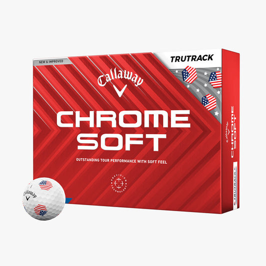 Callaway Chrome Soft TruTrack USA 2024 Golf Balls