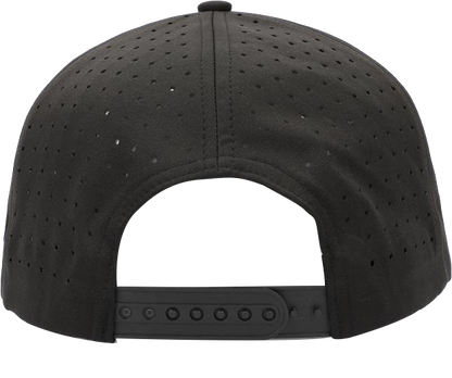 Skull And Crossbones Black Golf Hat