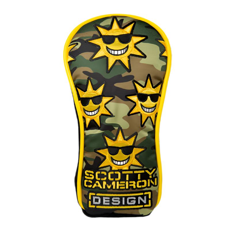 Scotty Cameron 2017 Custom Shop Limited Release Sunshine Camo Fairway Wood Headcover