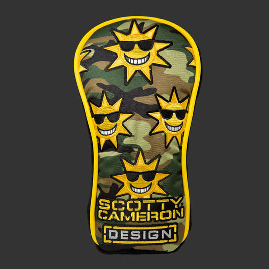 Scotty Cameron 2017 Custom Shop Limited Release Sunshine Camo Fairway Wood Headcover