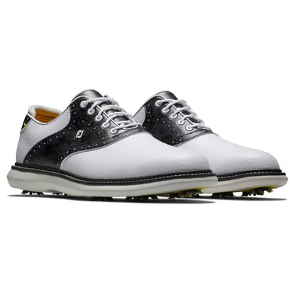 FootJoy Traditions Saddle Golf Shoes (Previous Season) - White/Camo 57928