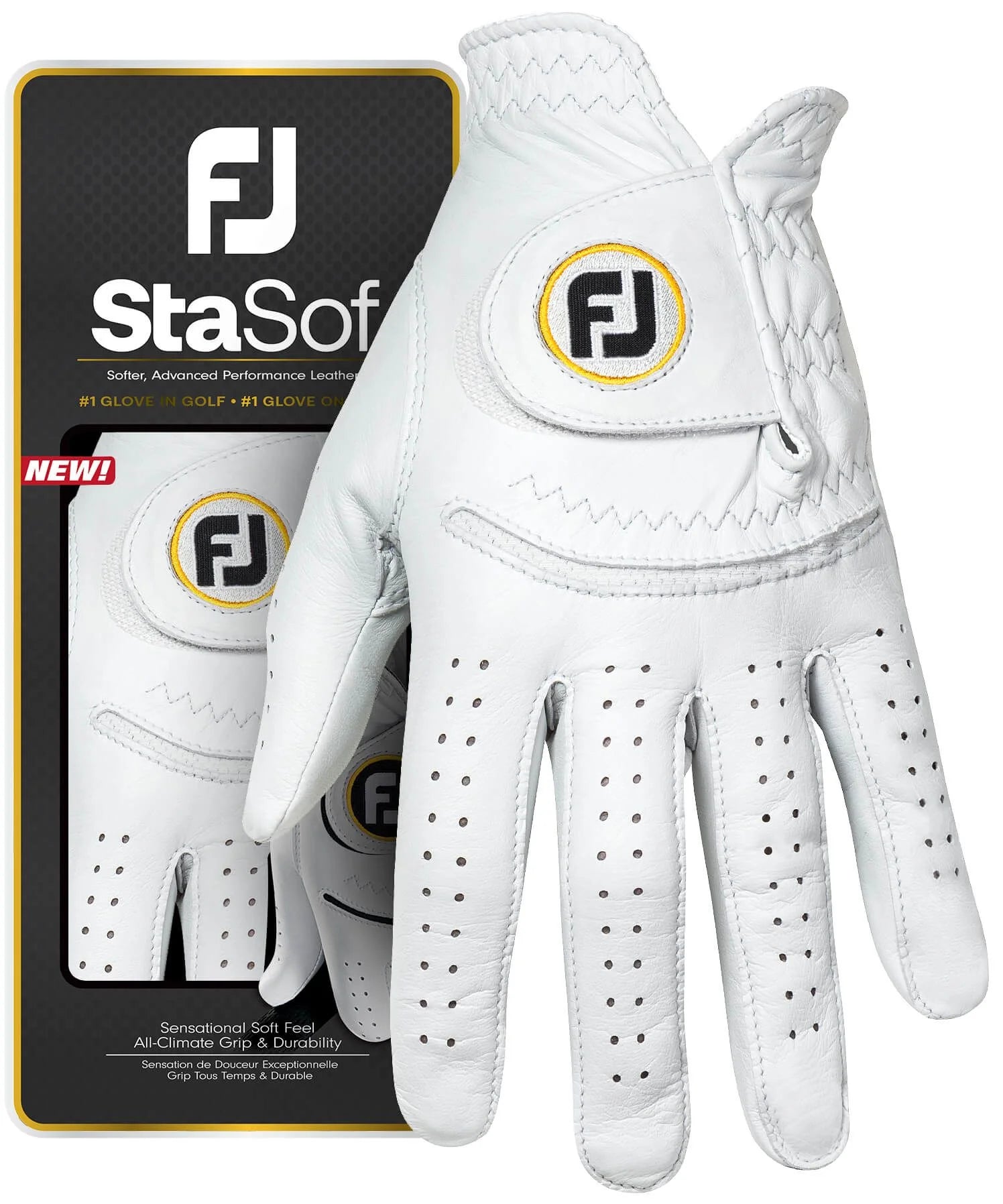 FootJoy StaSof Womans Glove 2024 Pearl
