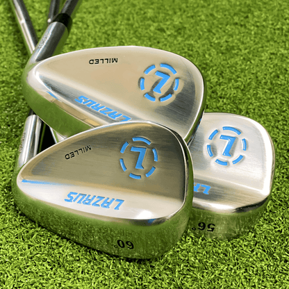 Lazrus Golf - Wedges Set or Individual - Forged 52, 56, 60 | Gap, Sand, Lob Wedge (Right or Left Hand)