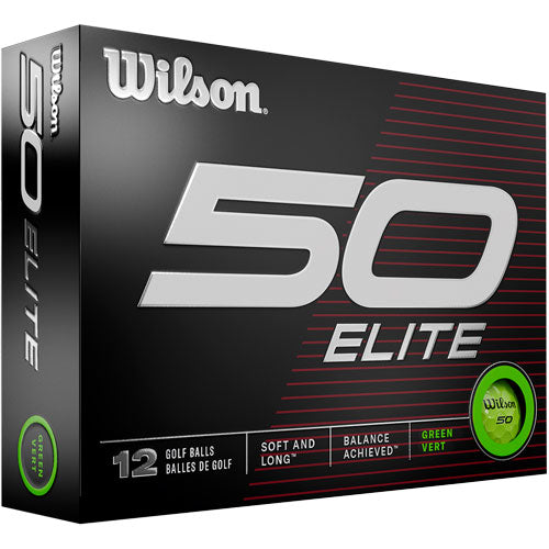 Wilson 50 Elite Green 2023 Golf Balls