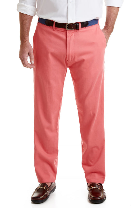 Harbor Pant Stretch Twill Sunset Coral
