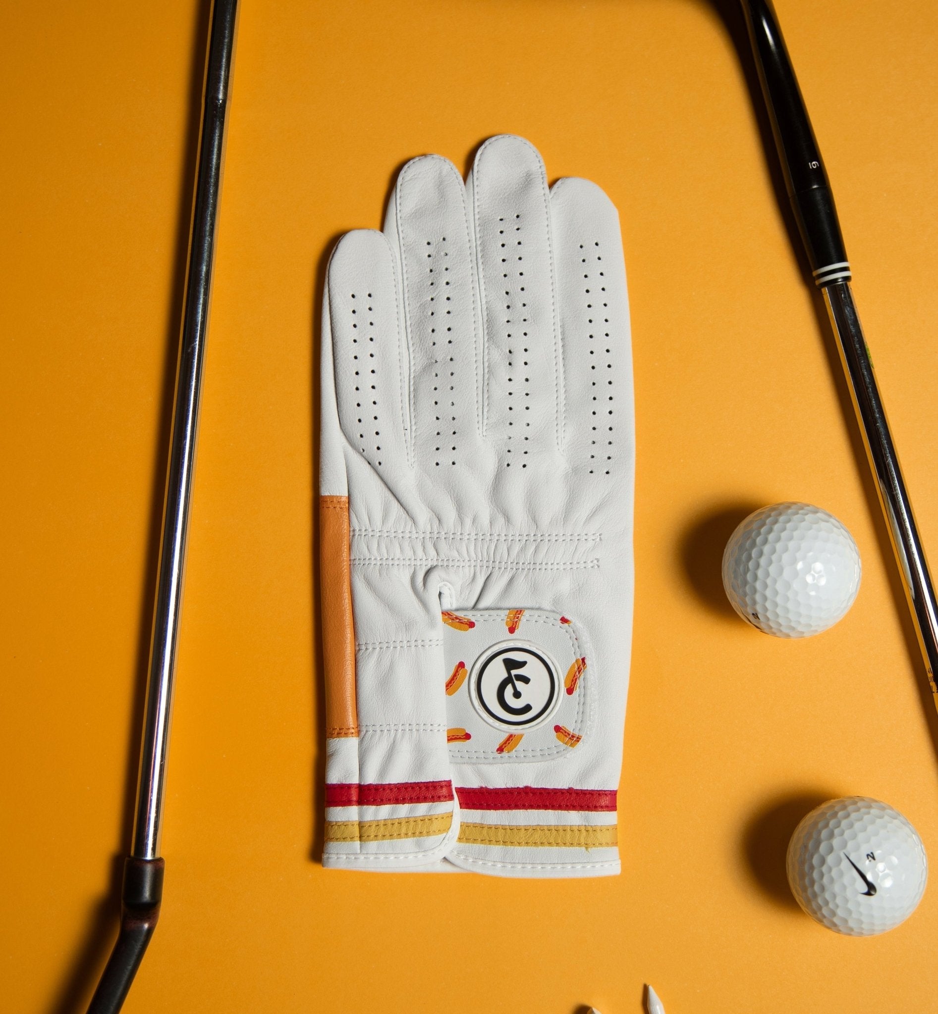 "Hot Dog" Golf Glove