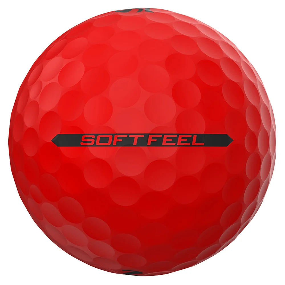 Srixon Soft Feel 13 Brite Red Golf Balls