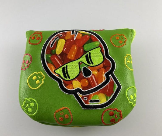 Swag Golf - Candy (Mike And Ike’s) Fruity Green 2021 Halloween Mallet Putter Headcover