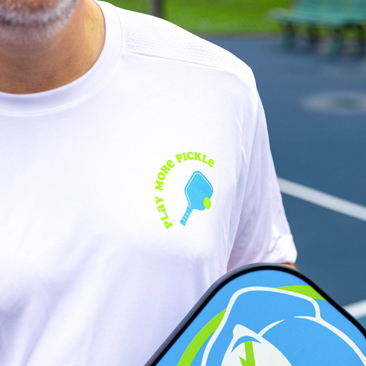 Men's Pickled 'Em Performance Shirt White