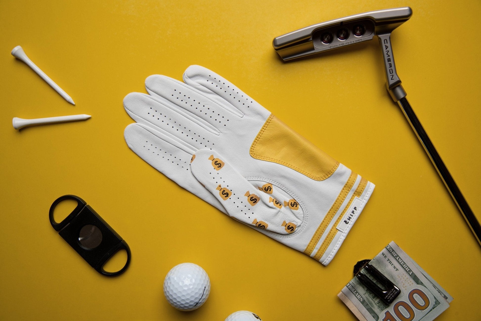 "Money Bags" Golf Glove