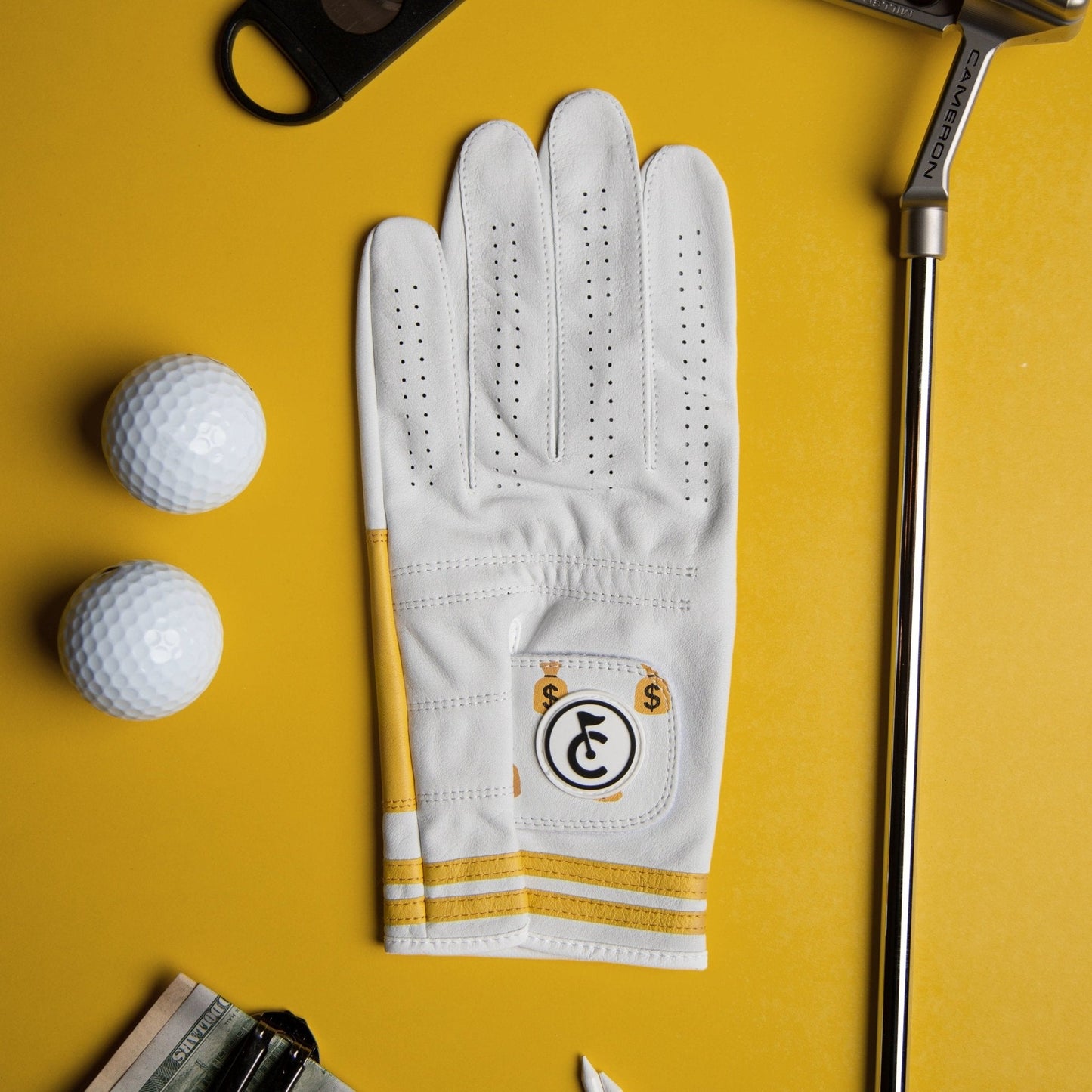 "Money Bags" Golf Glove