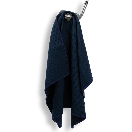 Navy Blue Magnetic Golf Towel