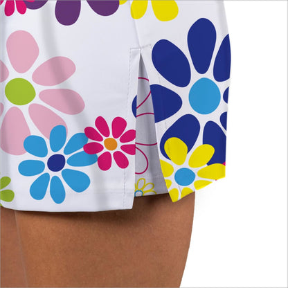 NIGHT DAISIES WHITE SKORT