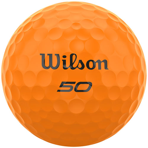 Wilson 50 Elite Orange 2023 Golf Balls