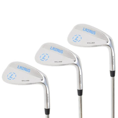 Lazrus Golf - Wedges Set or Individual - Forged 50, 54, 58 | Gap, Sand, Lob Wedge (Right Hand)