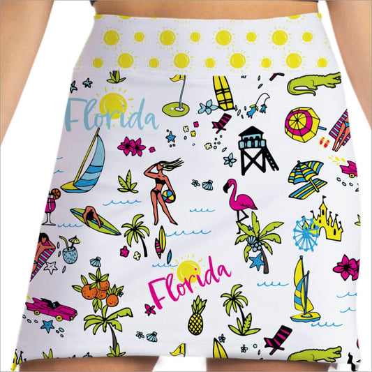 SUNSHINE STATE FLORIDA FASHION SKORT
