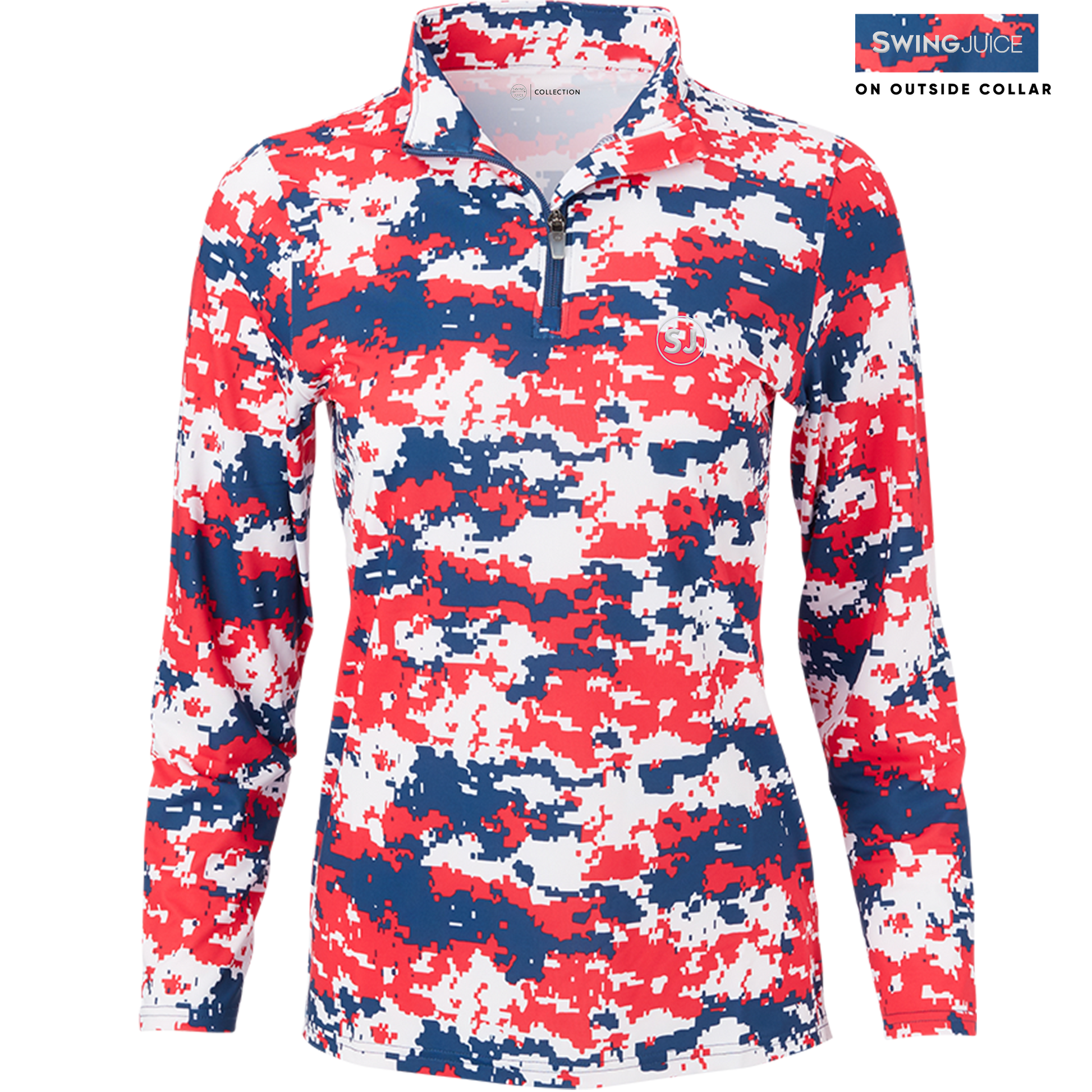 Golf Camo Women's Quarter Zip