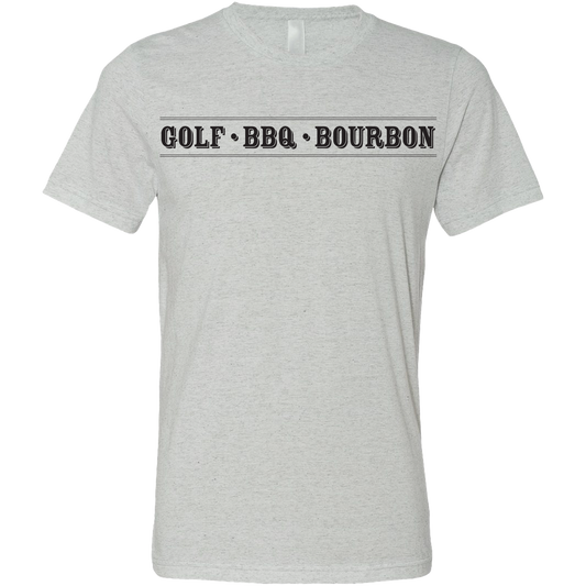 Golf BBQ & Bourbon Unisex T-Shirt