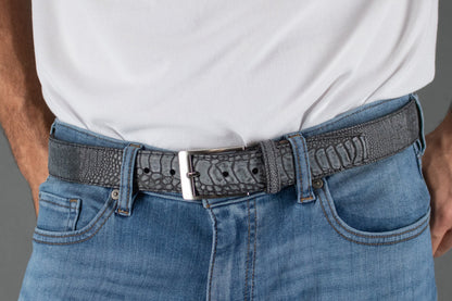 Genuine Suede Ostrich 35mm Belt