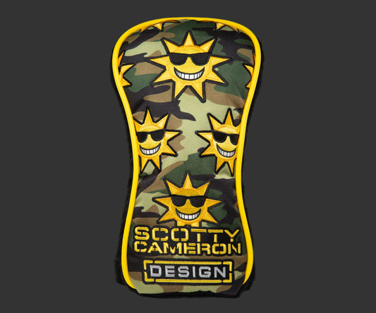 Scotty Cameron 2017 Custom Shop Limited Release Sunshine Camo Driver Headcover